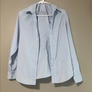 Light Blue Button-Up Shirt